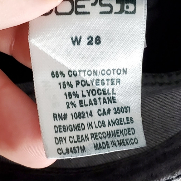 Joe's Jeans Davies Grey Skinny Jean Size 28 - Picture 5 of 6